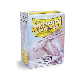 White Standard Matte Sleeves Dragon Shield (Fundas)