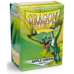 Apple Green Standard Matte Sleeves Dragon Shield (Fundas)