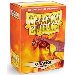 Fundas Mate Tamaño Estándar Orange Dragon Shield