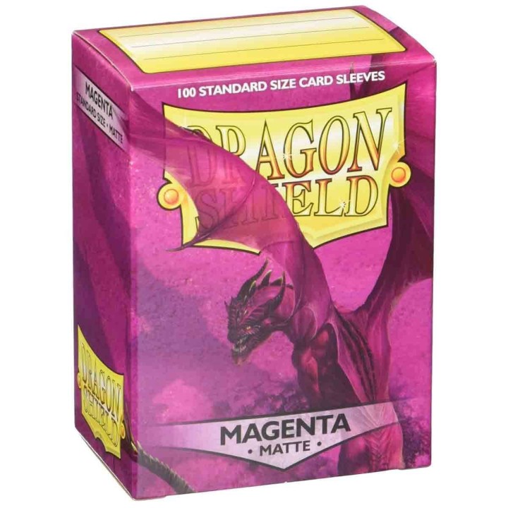 Magenta Standard Matte Sleeves Dragon Shield (Fundas)