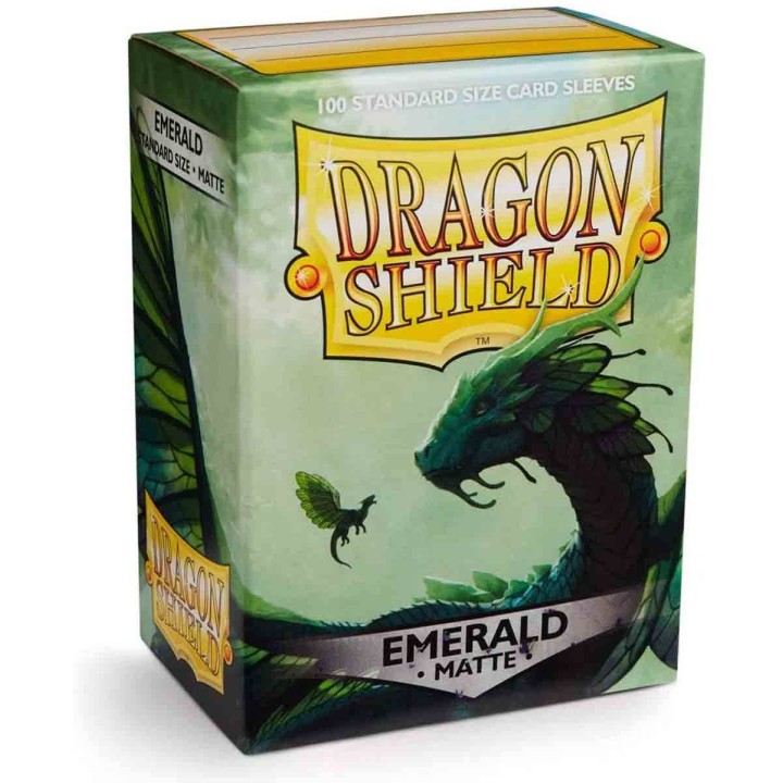 Fundas Mate Tamaño Estándar Emerald Dragon Shield