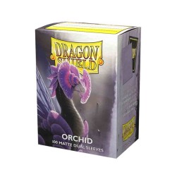 Orchid Standard Matte Dual Sleeves Dragon Shield (Fundas)