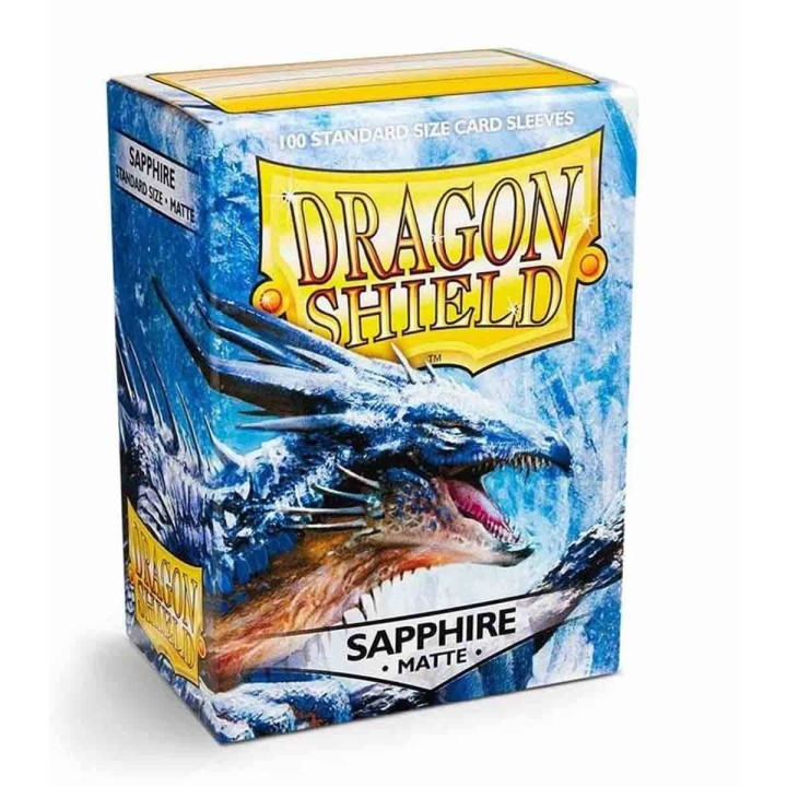 Fundas Mate Tamaño Estándar Sapphire Dragon Shield