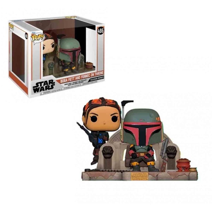 POP! Boba Fett y Fennec Shand Star Wars The Book of Boba Fett 486