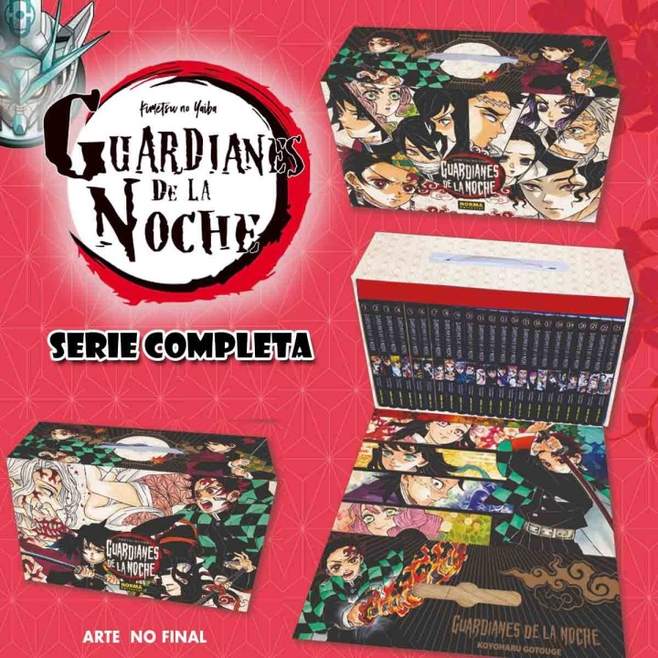Cofre Exclusivo con la Serie Completa de Guardianes de la Noche