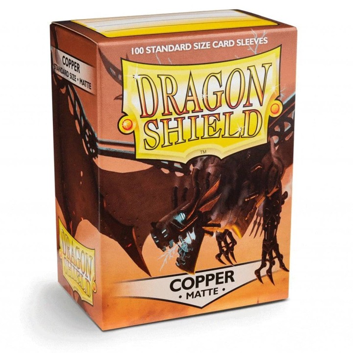Fundas Mate Tamaño Estándar Copper Dragon Shield (Fundas)