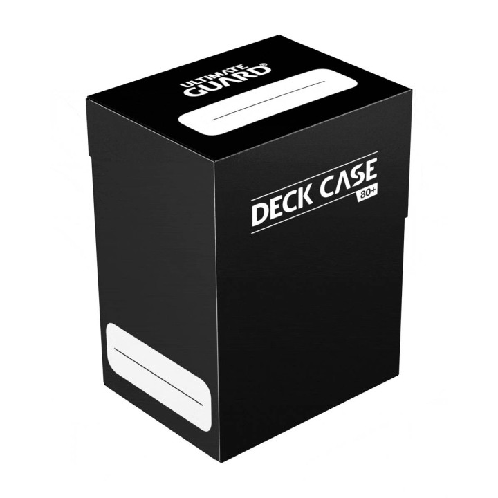 Deck Case 80+ Negro Tamaño Estándar Ultimate Guard