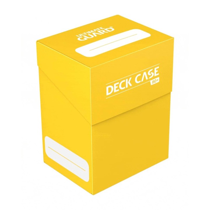 Deck Case 80+ Amarillo Tamaño Estándar Ultimate Guard