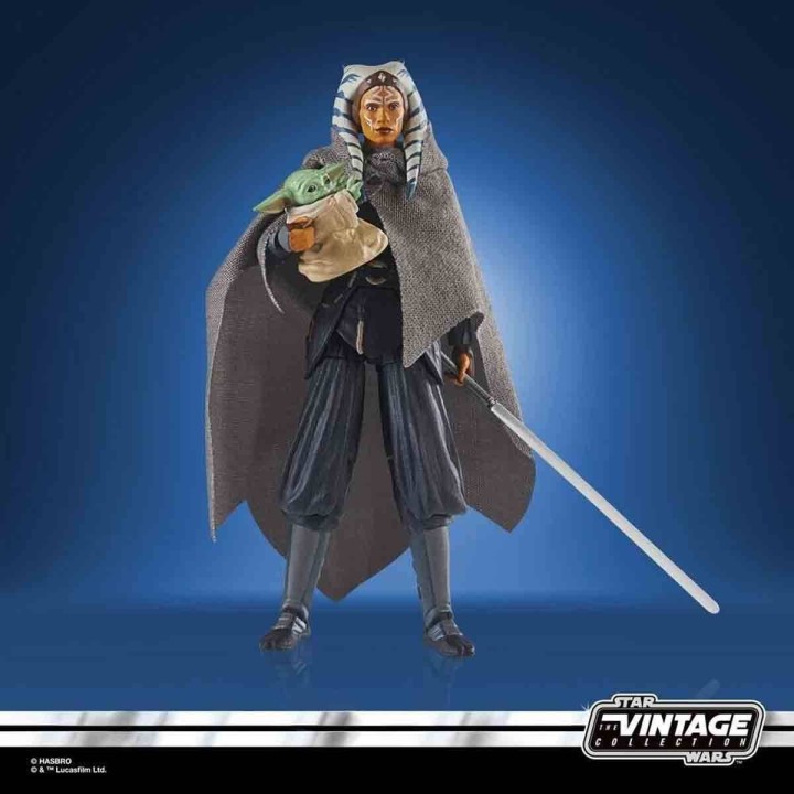 Ahsoka Tano and Grogu The Mandalorian Star Wars The Vintage Collection Deluxe