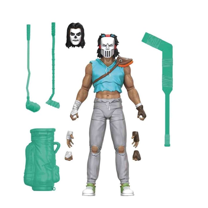 Casey Jones Skull Face Glow in the Dark SDCC Exclusive Tortugas Ninja BST AXN