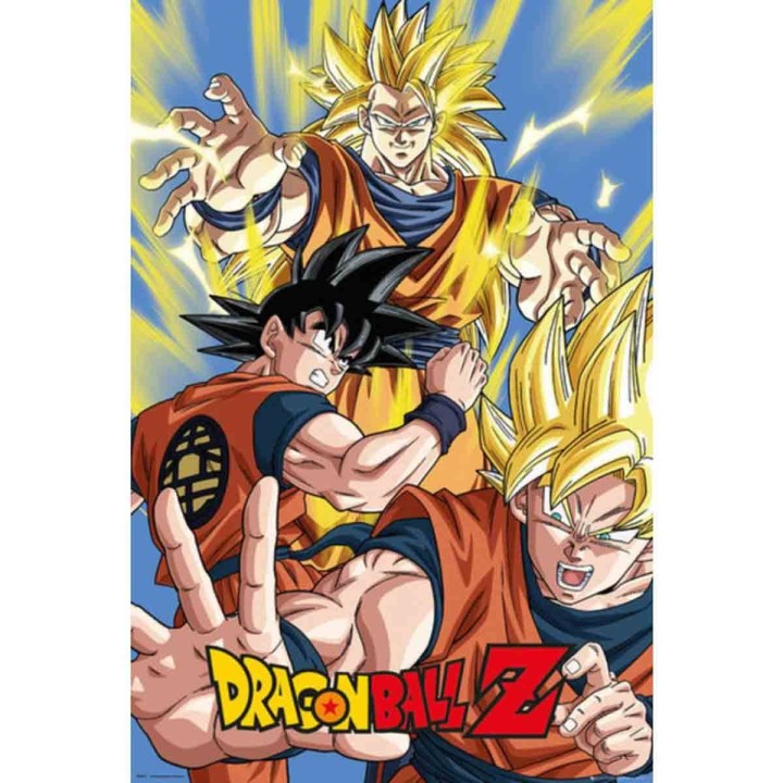 Goku Dragon Ball Z Póster 01(60x91,5 cm)