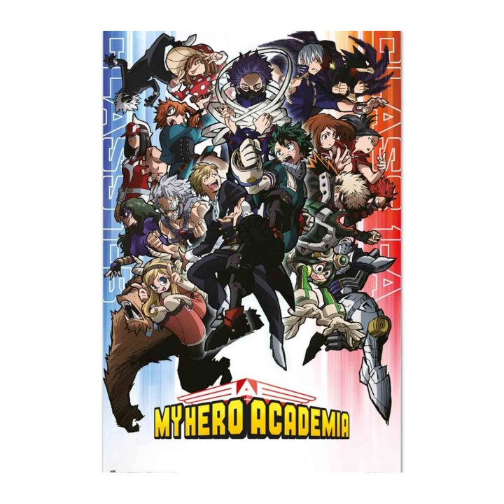 My Hero Academia Class A & B Póster 06 (60x91,5 cm)