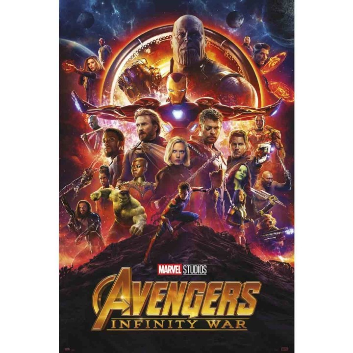 Los Vengadores Infinity War Póster 25 B (60x91,5 cm)