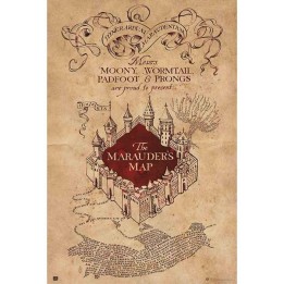 Mapa del Merodeador Harry Potter Póster (60x91,5 cm)