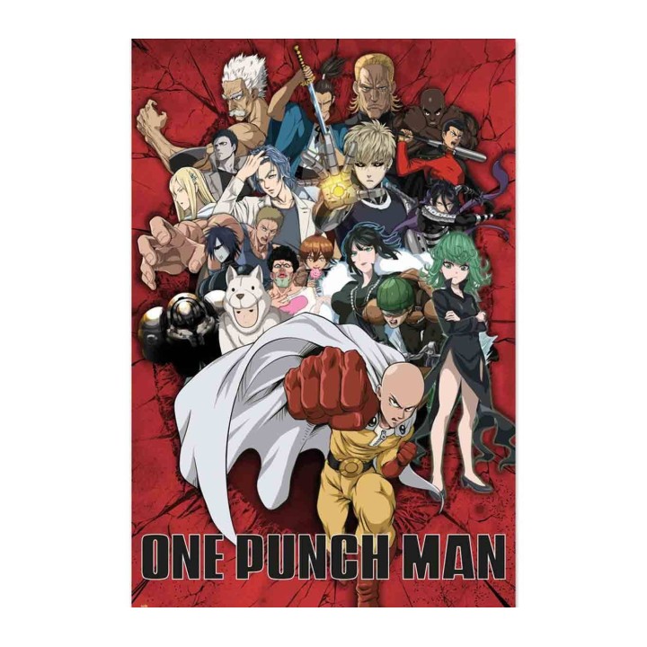 Héroes One Punch Man Póster 36 (60x91,5 cm)