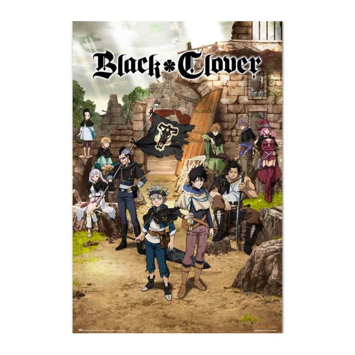 Bull Squad & Yuno Black Clover Póster 48 (60x91,5 cm)