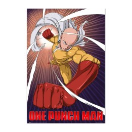 Saitama One Punch Man Póster 59 (60x91,5 cm)