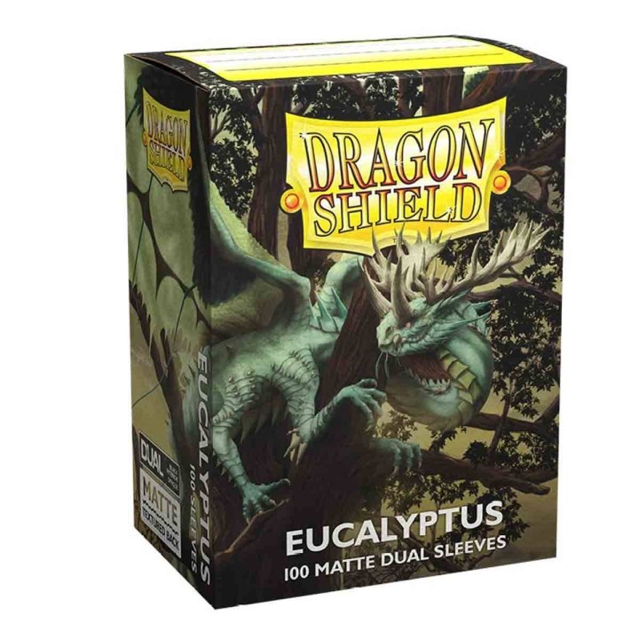 Eucalyptus Standard Matte Dual Sleeves Dragon Shield