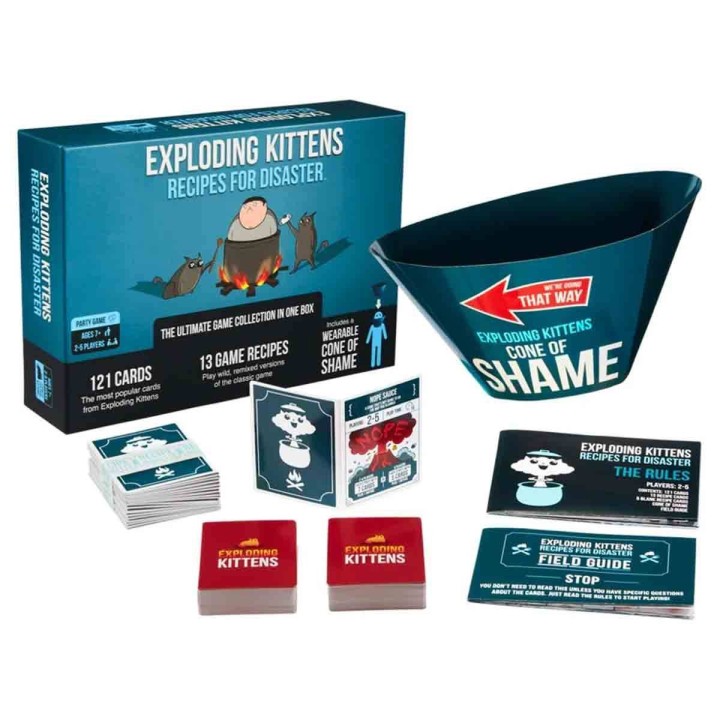 Juego de mesa Exploding Kittens Recetas del Desastre