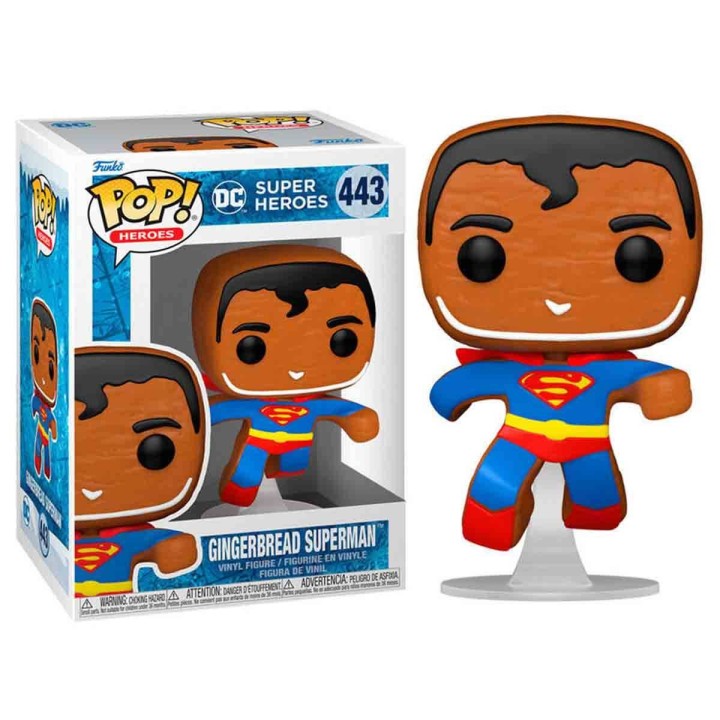 POP! Gingerbread Superman 443 DC Super Heroes