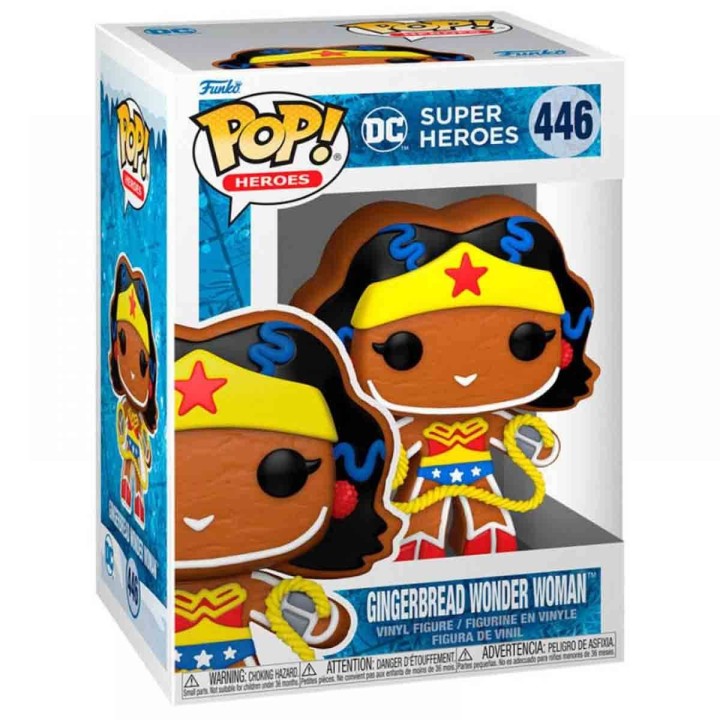 POP! Gingerbread Wonder Woman 446 DC Super Heroes