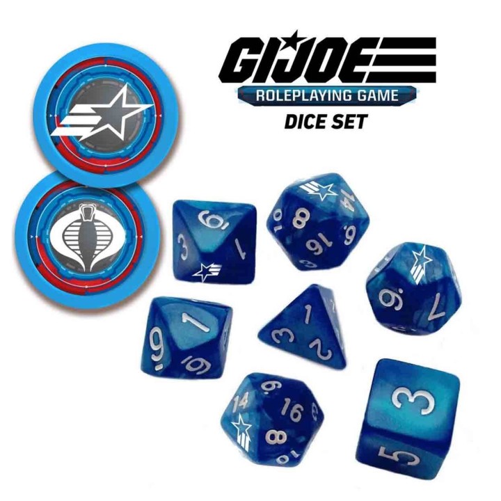 Roleplaying Game Dice Set G.I.Joe