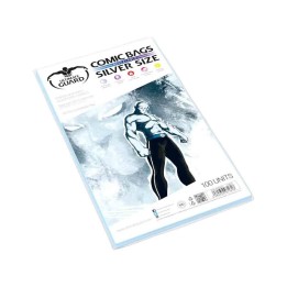 Ultimate Guard Fundas Comics Silver Cierre Reutilizable