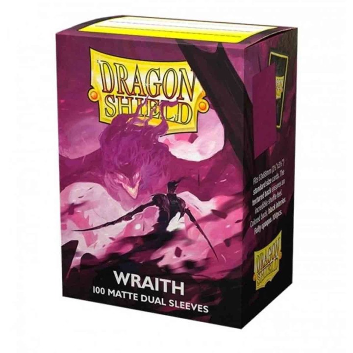 Wraith Standard Matte Dual Sleeves Dragon Shield (Fundas)