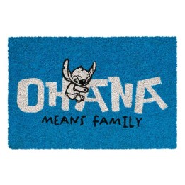 Felpudo Azul Ohana Stitch