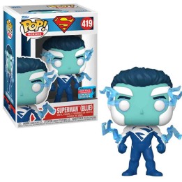 POP! Superman Blue 419 DC Comics (Exclusive)