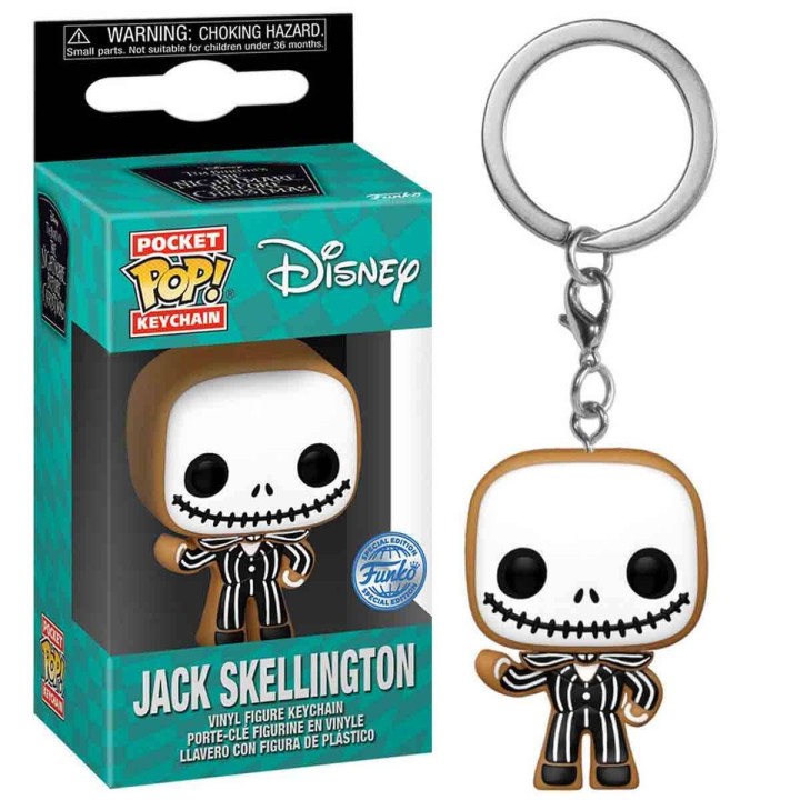 Pocket Pop Keychain  Jack Skellington Disney (Special Edition)