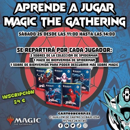 Evento Aprende a Jugar MGT con Cartooncorp - Torneo TRC