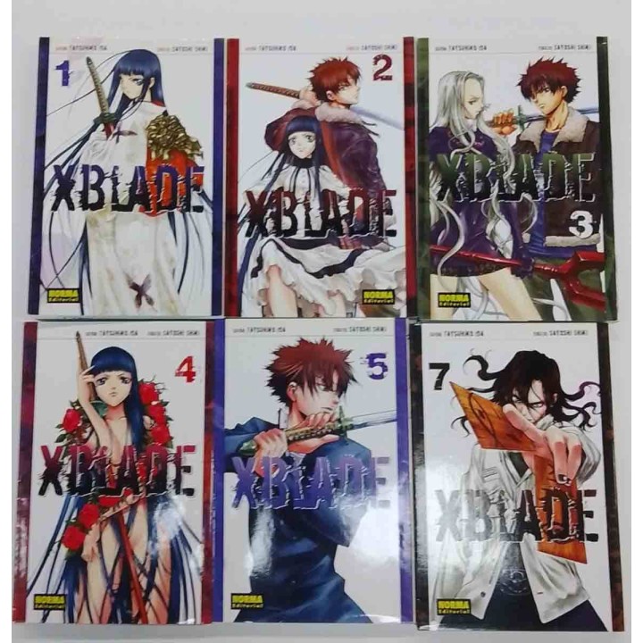 XBlade 01 al 05 y 07 (Segunda Mano)