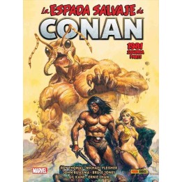Espada Salvaje de Conan 1981 Segunda Parte Marvel Limited Edition MLE