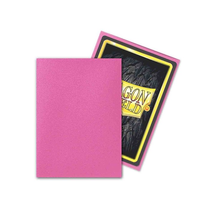 Pink Diamond Standard Matte Sleeves Dragon Shield (Fundas)
