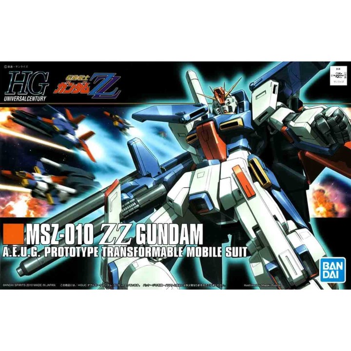 HGUC MSZ-010 ZZ Gundam 1/144