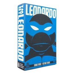 Leonardo Tortugas Ninja Figura y Cómic BST AXN x IDW