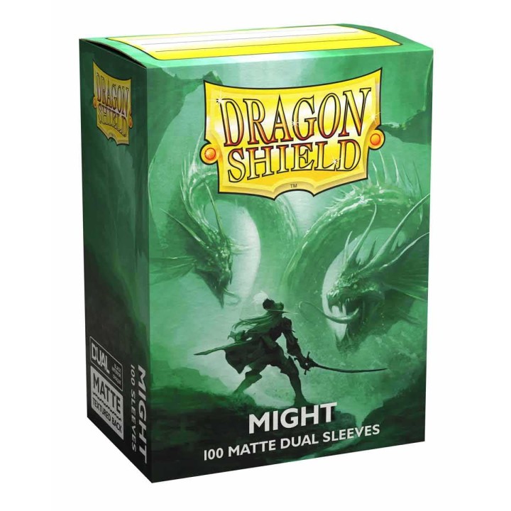 Might Standard Matte Dual Sleeves Dragon Shield (Fundas)