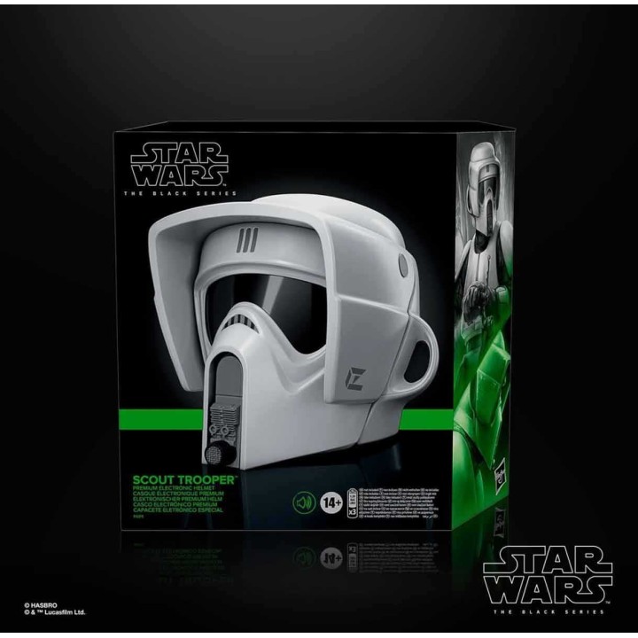 Scout Trooper Casco Electrónico Star Wars The Black Series