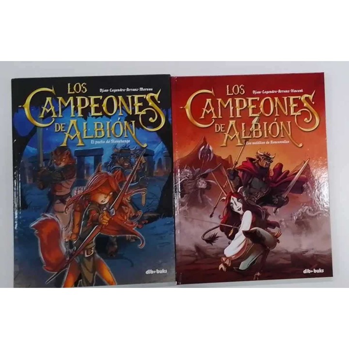 Los Campeones de Albión El Pacto de Stonehenge y Los Malditos de Roncesvalles (Segunda Mano)