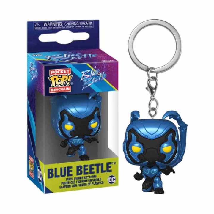 Pocket Pop Keychain Blue Beetle