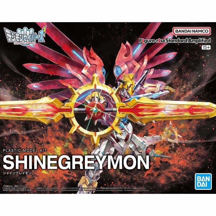 Shinegreymon Digimon Figure Rise Standard