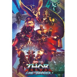 Thor Love And Thunder Marvel Studios Póster 30 (60 x 91,5 cm)