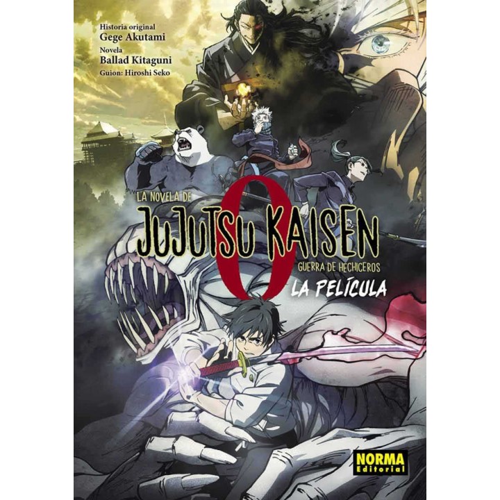 Jujutsu Kaisen 0 La Novela de la Película