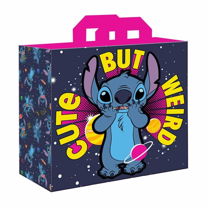 Disney Stitch Bolsa de Rafia