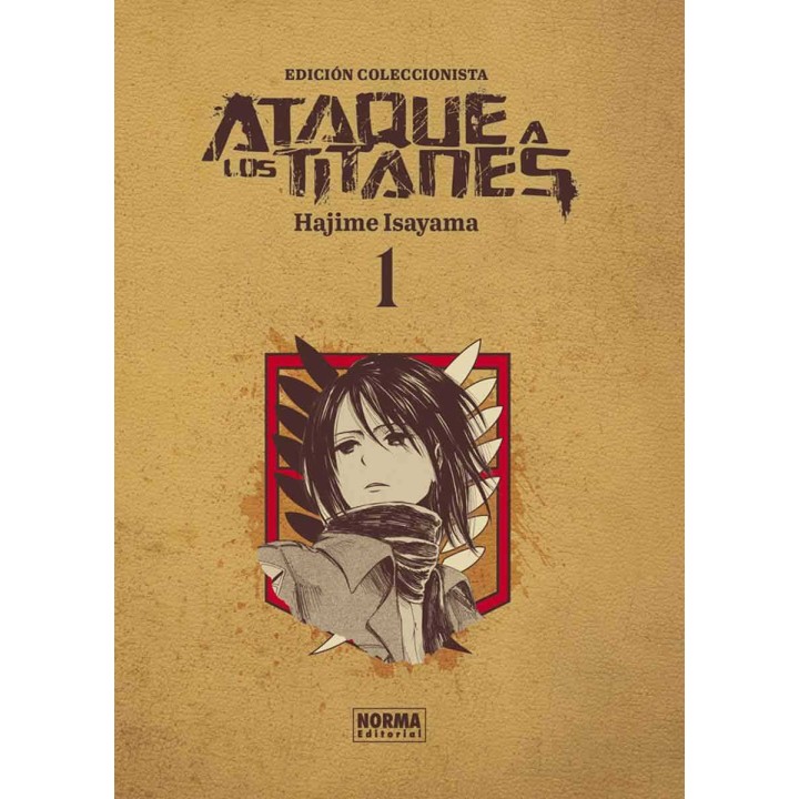 Manga Ataque a los Titanes 01 (Edición Coleccionista)