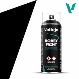 Spray de Imprimación Negro 400ml Vallejo
