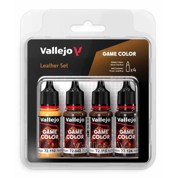 Vallejo Leather Set 18 ml - Set Cuero
