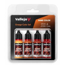 Vallejo Orange Color Set 18 ml - Set Naranja