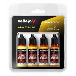 Vallejo Yellow Color Set 18 ml - Set Amarillo